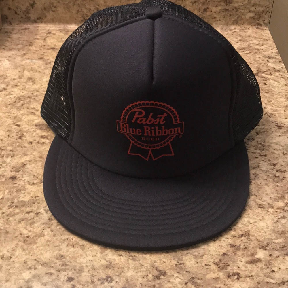 Pabst Blue Ribbon Trucker Style Hat